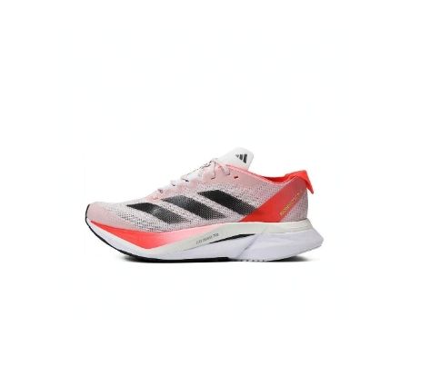 Adidas 2024 Contrast Color Lace-Up Breathable Women Running Shoes Low-Top IF9218