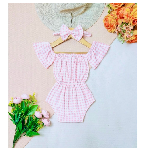 Baby Romper With Turban (UP TO18months) 015