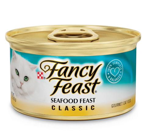 Fancy Feast Classic Seafood Adult Wet Cat Food 85g