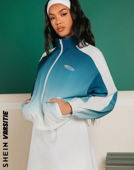 SHEIN VARSITIE Sports Pickleball Basic  Outdoors With Jacket