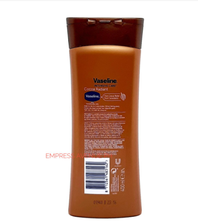 Vaseline Intensive Care Cocoa Radiant with Pure Cocoa Butter Lotion 400ml