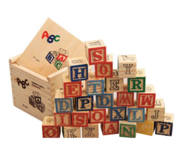 Alphabet Woden Blocks 27pcs