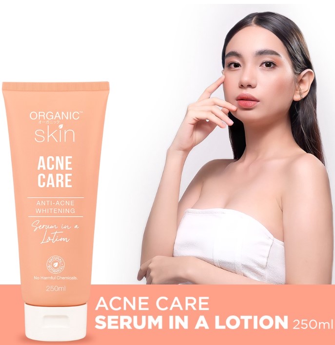 Organic Skin Japan Acne Care Anti-Acne Whitening Serum in a Lotion 250ml