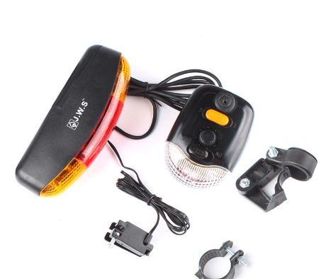 Bike Turn Signal Lamp 7LED Light Brake Bicycle Cycling Stop Night