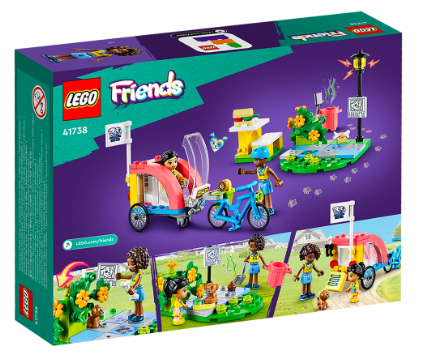 Lego 41738 Friends Dog Rescue Bike 125 pcs Building Blocks