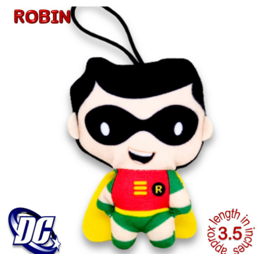 McDo DC Hanging Plushies Bag Charm Stuffed Toys DC18
