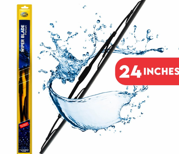 Hella Wiper Blade Premium 24'' for Ford Ranger Honda Accord, City, Hyundai Tucson, Kia Carnival