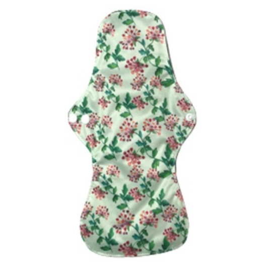 Maxi Overnight Organic Bamboo Charcoal Waterproof Washable Reusable Napkin Heavy Flow Menstrual Pads MP15