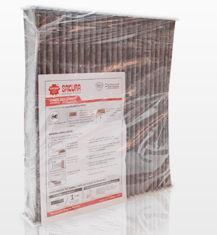 Sakura Bio Guard Cabin Air Filter Cav1112 for Toyota Vios, Innova, Land Cruiser Anti-virus Pm2.5