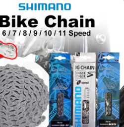 SHIMANO Chain for Bike Chain 8/9/10/11 Speed Road Bike 116 Link Chain MTB Chain Bicycle Accessories