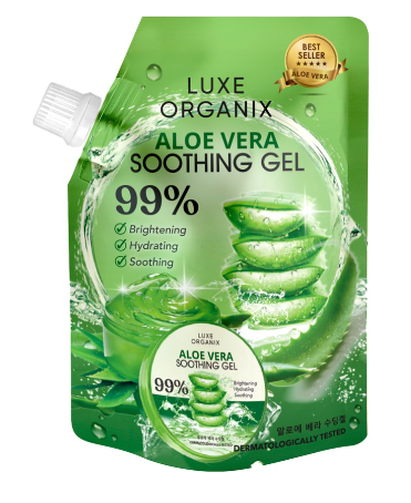 Luxe Organix Aloe Vera Soothing Gel  Sachet 100ml