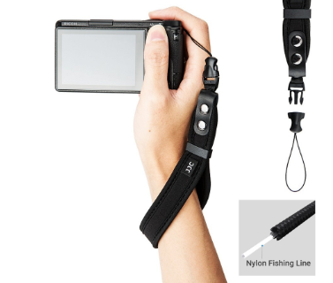 JJC ST-CP1 Quick Release Wrist Strap Compact Digital Camera Neoprene Hand Strap for Sony ZV-1 II ZV1 ZV1F RX100 VII VI VA V IV III
