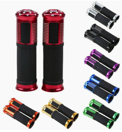 2pcs/1set Motorcycle Universal Handle Bar Hand Grips ATV For Suzuki Kawasaki Universal Throttle Grip Handle Motorcycle Handle