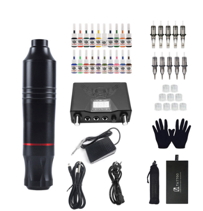 Pen Type Tattoo Machine Motor Pen Set Tattoo All-in-one Machine Direct Drive Motor Tattoo