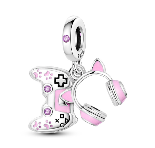 25 Sterling Silver Dog Bone Charm Suitable For Pandora Bracelet DIY 0019