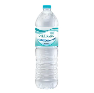 Nature's Spring Distilled Water 1.5 Liter