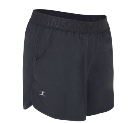 Danskin Training Shorts w/ Side Pockets for Gym Sports Wear Athleisure Women Activewear