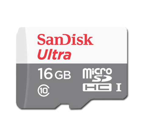 SanDisk Ultra Micro SDHC 16GB Class 10 Memory Card SDSQUNS