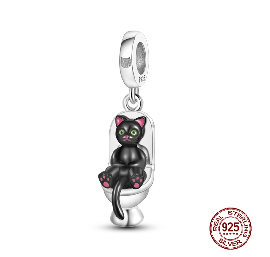 925 Silver Boy Girl Pendant Little Prince Charm Fit Original Pandora Charms Bracelet Beads Fine Jewelry Gift d25