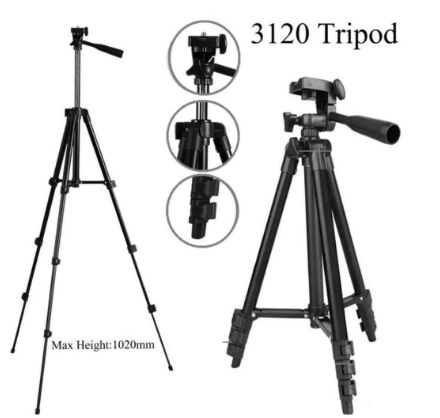 Original Smilee 3120 Cellphone Tripod Camera Tripod With Free Phone Holder