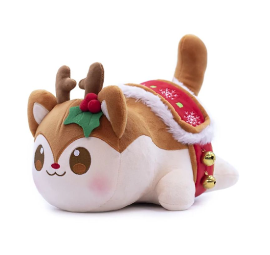 Meows Aphmau Plush Doll Coke French Fries Burgers Bread Sandwiches Food Cat Plushie Sleeping Pillow Children's Christmas Gifts F8