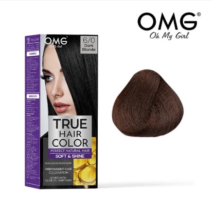 OMG True Hair Color 60ML - 6.00 Dark Blonde