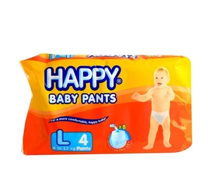 Happy Diaper Pants Large 4's