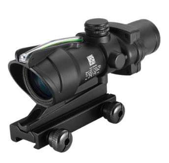 Acog 4X32 1x32 Real Fiber Optics Red Dot Illuminated Chevron Glass Etched Reticle Tactical Optica