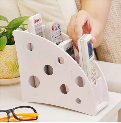 Creative Wood Mobile Phone Holder Remote Control Holder Storage Box Multi-function