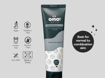 Omo! White IntenseCleanse White Facial Foam Cleanser
