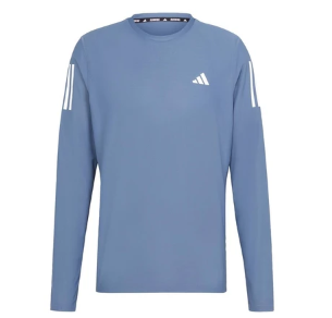 Adidas Running Own The Run Long Sleeve Tee Men Blue IN1488