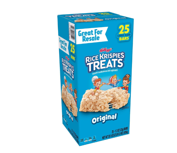 Kellogg's Rice Krispies Treats 25's  1.3 oz