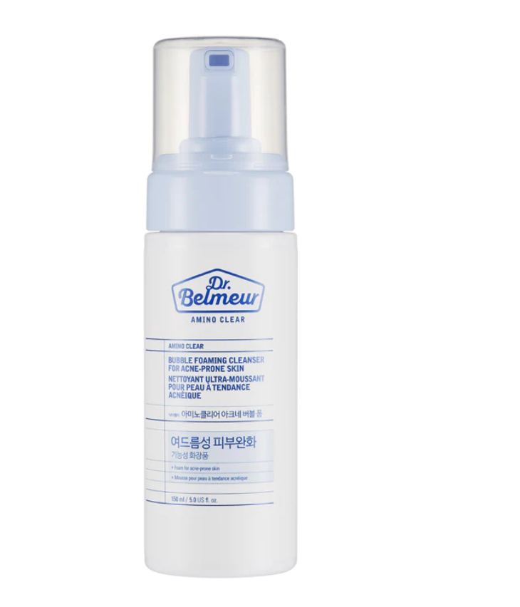 The Face Shop Dr.Belmeur Amino Clear Bubble Foaming Cleanser For Acne-Prone Skin