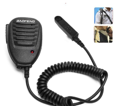 Baofeng Waterproof Handheld Speaker MIC for A58 9R A53 etc.Walkie Talkie Two Way Radio