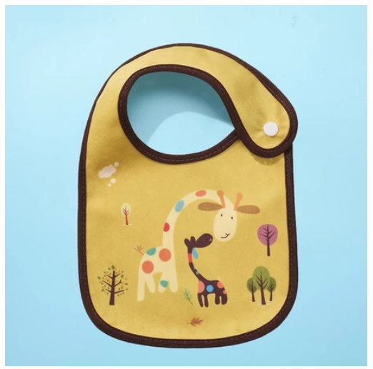 Payoe Cartoon Baby Bibs Kids Waterproof Apron Newborn Saliva Towel Infant Handkerchief ST4