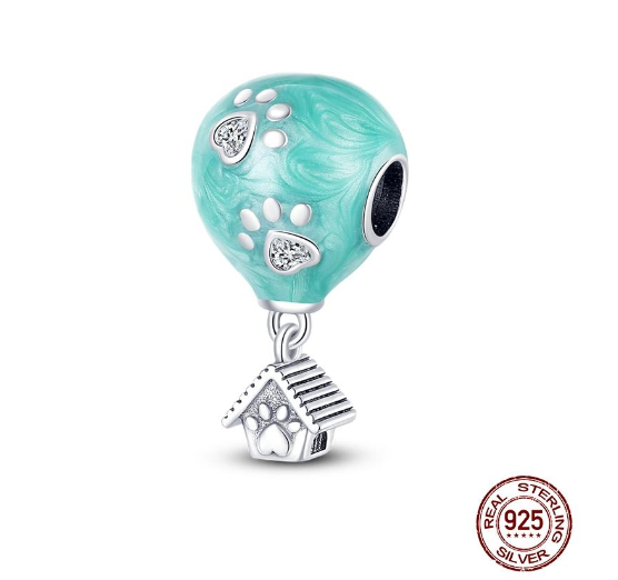 925 Sterling Silver Green Series Tree Cactus Avocado Pendant DIY Charm Beads Fit Original Pandora Charms Bracelet Women Jewelry D16