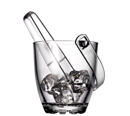 Pasabahce Sylvana Ice Bucket with Tong (53628)
