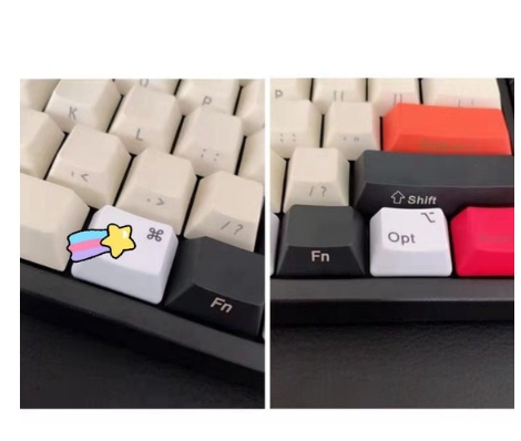 SH Sublimation Keycap PBT 1.25 commond opt For Mechanical Keyboard Keycaps
