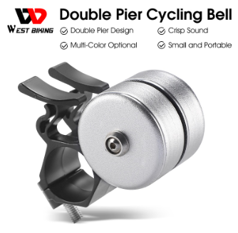 WEST BIKING Bicycle Sound Resounding Outdoor Protective Bell Rings