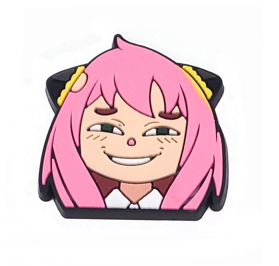 Cute Spy Family Jibitz for Croc Pin Anya Yor Forger Jibbits Charm Anime Jibits Crocks Men Shoe Charms Shoes Accessories Decoration G6