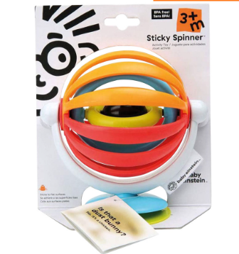 Kids II Baby Einstein Sticky Spinner Activity Toy