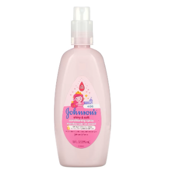 Johnson's Baby, Kids, Shiny & Soft, Conditioning Spray, 10 fl oz (295 ml)