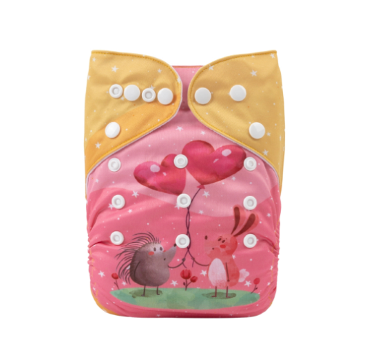Alva Baby Cloth Diapers Washable Reusable Real Cloth Pocket Nappy Diaper Only D39