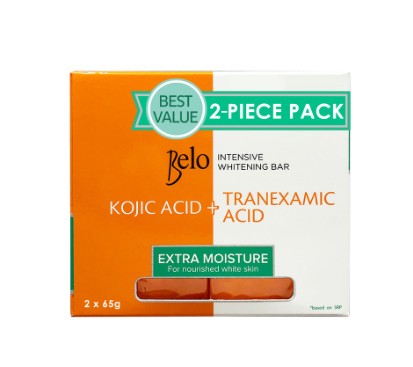 Belo Intensive Whitening Extra Moisture 65g 2pc
