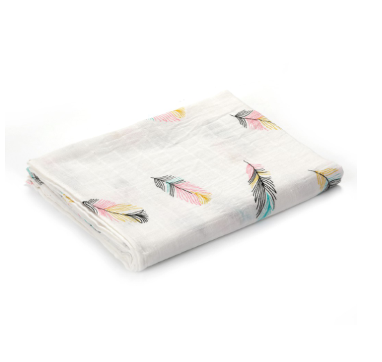 Cotton Baby Swaddle Blanket Play Mat Stroller Nursing Cover B11