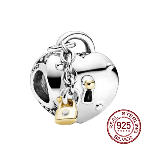 Fit Pandora Charms Beads Bracelet 925 Sterling Silver Pendant Clip Evil Eye Gold Letter Stopper Love Dog  Cat For Women Jewelry Gift Sieve D13