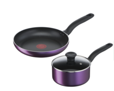 Tefal Cooking Source Purple Velvet 3-piece Set