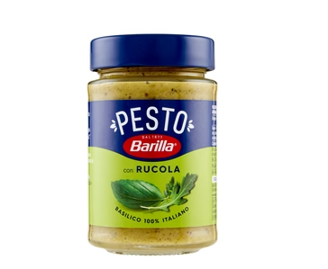 Barilla Classic Pesto con Rucola Pasta Sauce with Italian Basil and Arugula 190g