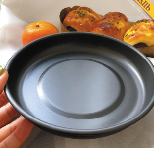 Portable Food Plate Round Dish Tray Serving Plates Outdoor Tableware for Camping Beach Hiking