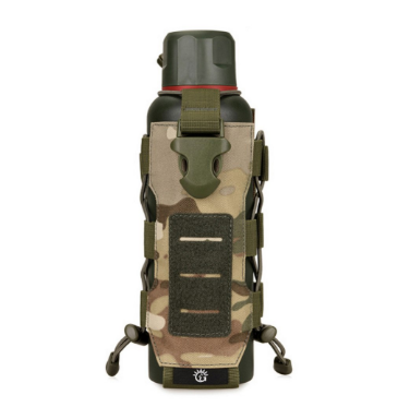 Outdoor Tactical Molle Water Bottle Nylon Pouch 0.3L-0.8L Canteen Cover Holster Travel Kettle Bag With Molle System